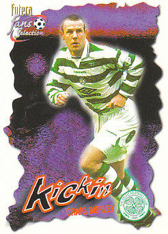 Craig Burley Celtic Glasgow 1999 Futera Fans' Selection #38